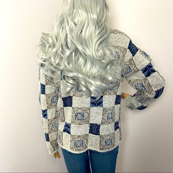 Portraits by Northern Isles Embroidered Cardigan - M (Fits Like L) - Picture 5 of 13